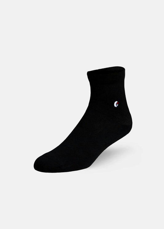 Ethika Kids low crew sock Black