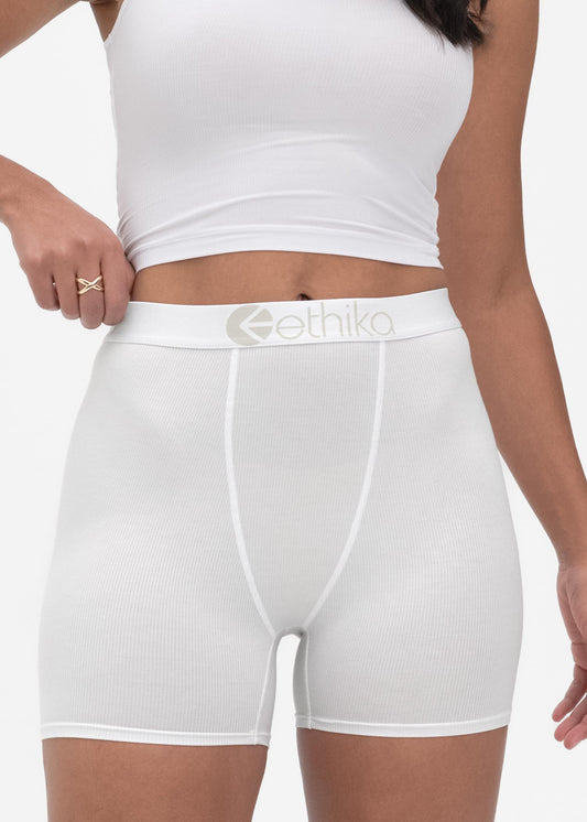 Ethika Womens lounge short White